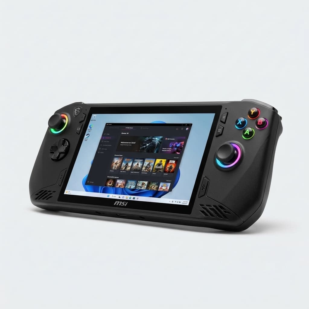 MSI Claw A1M Core Ultra 7 1TB Gaming-Handheld